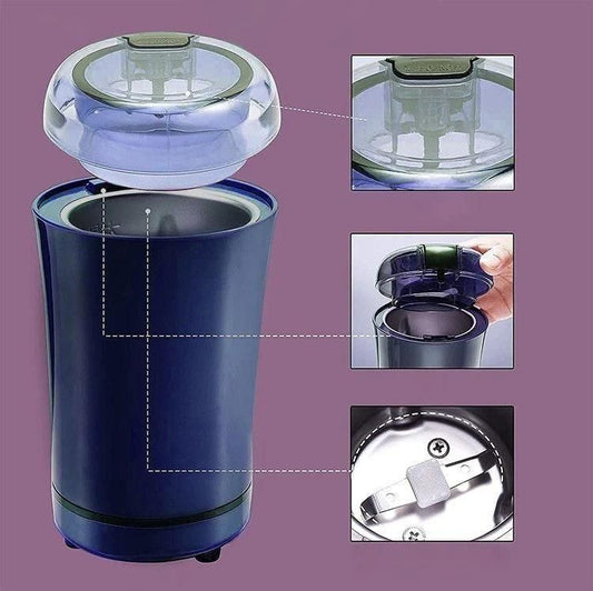 Electric Coffee Grinder(Random Color) trayaguard