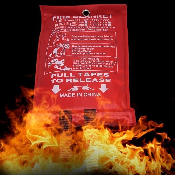 Trayaguard Safety Collection: Fire Blanket + Tactical Rod