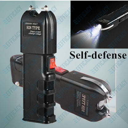 Electric Shock Taser Gun Torch – Rechargeable Self-Defense Stun Device for Women & Night Safety