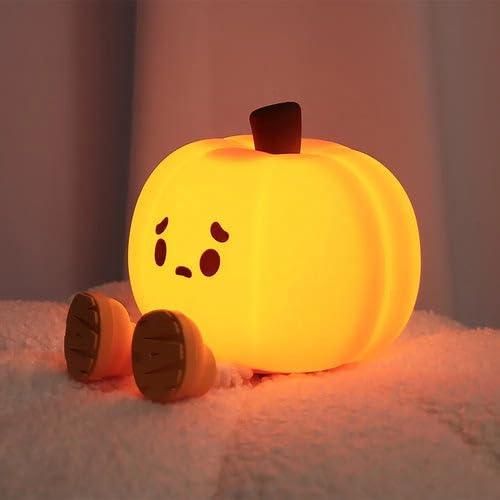 🎃 Sad Pumpkin Silicone Lamp