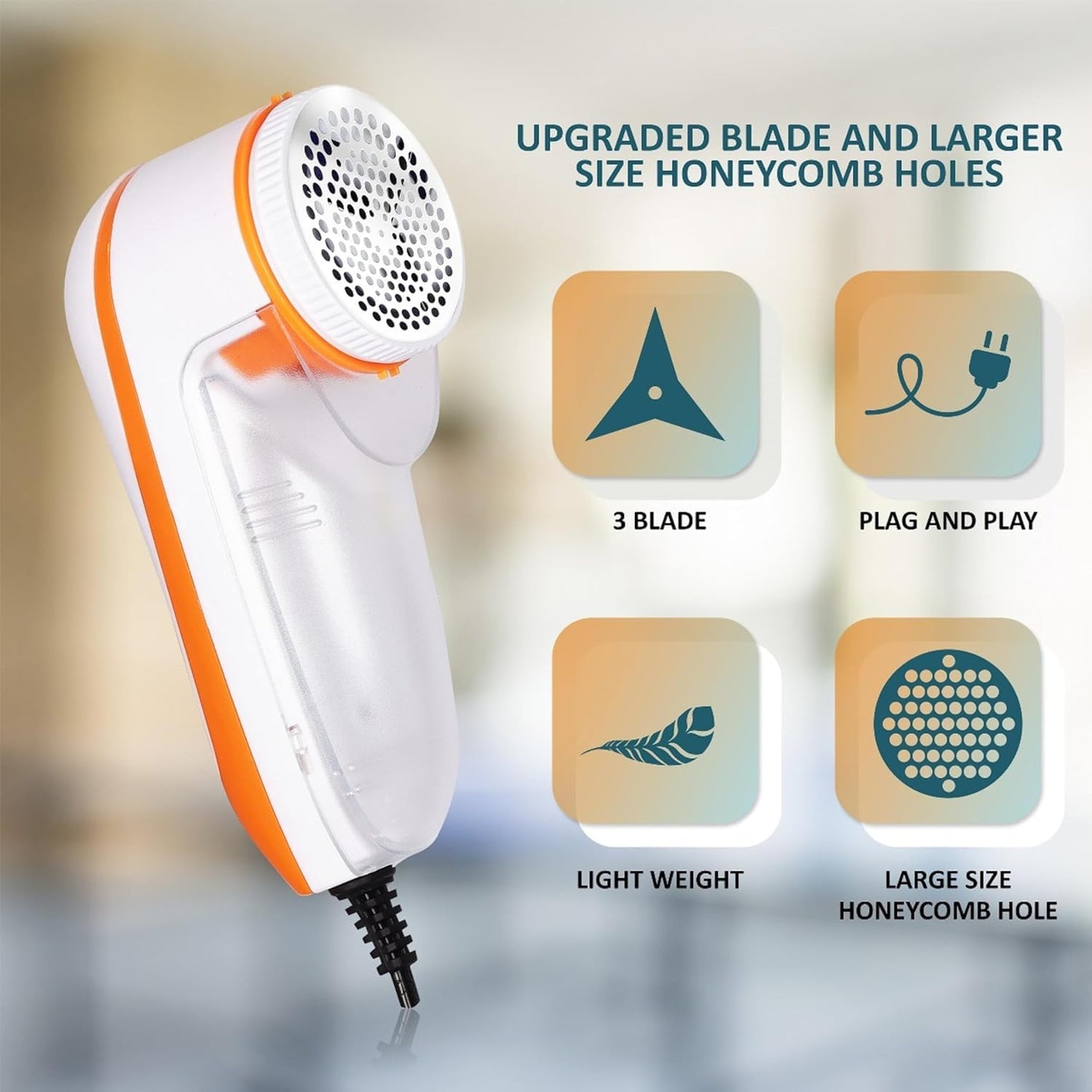 NOVA Lint Remover for Clothes & Fabric Shaver for Woolen Clothes & Lint Shaver | 1 Year Warranty | ‎