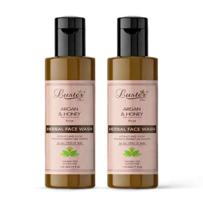 Argan & Honey Facewash 110 ML  (Pack of 2)