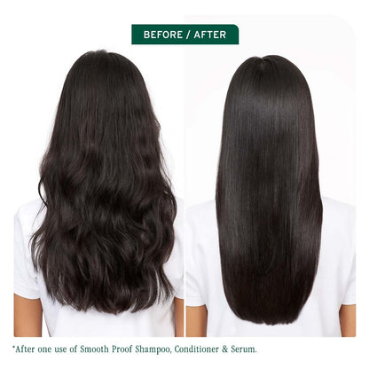 Biolage Smooth Proof 6-in-1 Hair Serum for Deep Smoothening and Frizzy Hair with Avocado and Grape Seed Oil for 72HR Frizz Control for Women and Men Vegan and Cruelty-Free