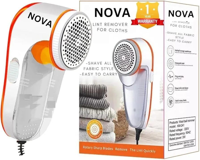 NOVA Lint Remover for Clothes & Fabric Shaver for Woolen Clothes & Lint Shaver | 1 Year Warranty | ‎ trayaguard