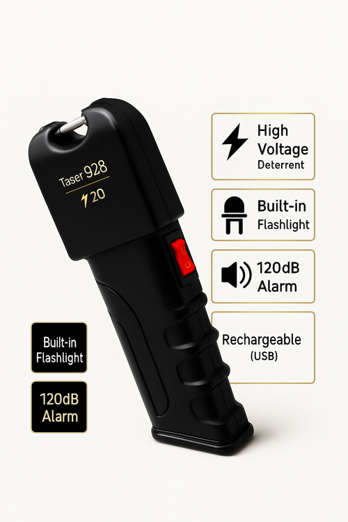 ⚡ Electric Shock Taser Gun – Self Defense Weapon ⚡