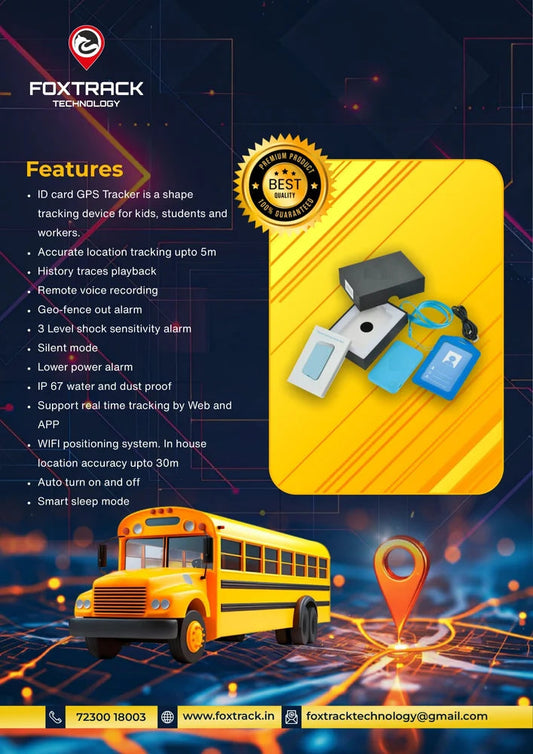 Gps Student School Id Card Tracking System trayaguard
