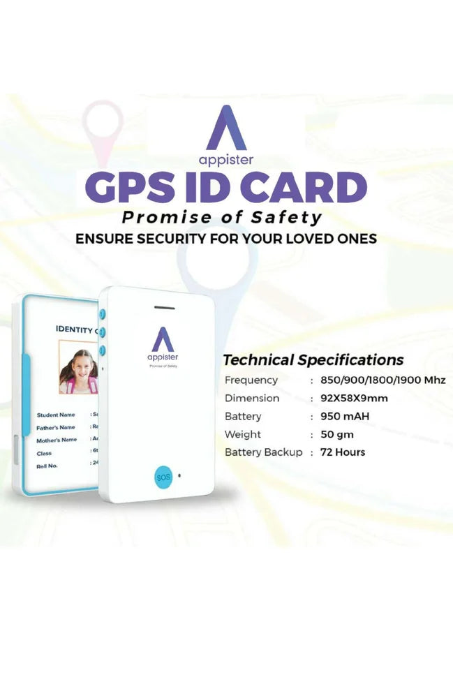 Id Card Gps Tracker trayaguard