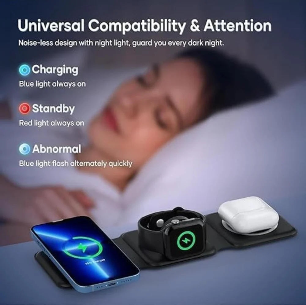 Magnetic Foldable Charging Station trayaguard