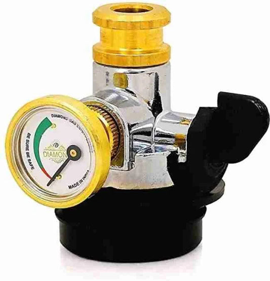Brass Diamond Gas Safety Device, For Home, Outlet Size: 10 mm trayaguard