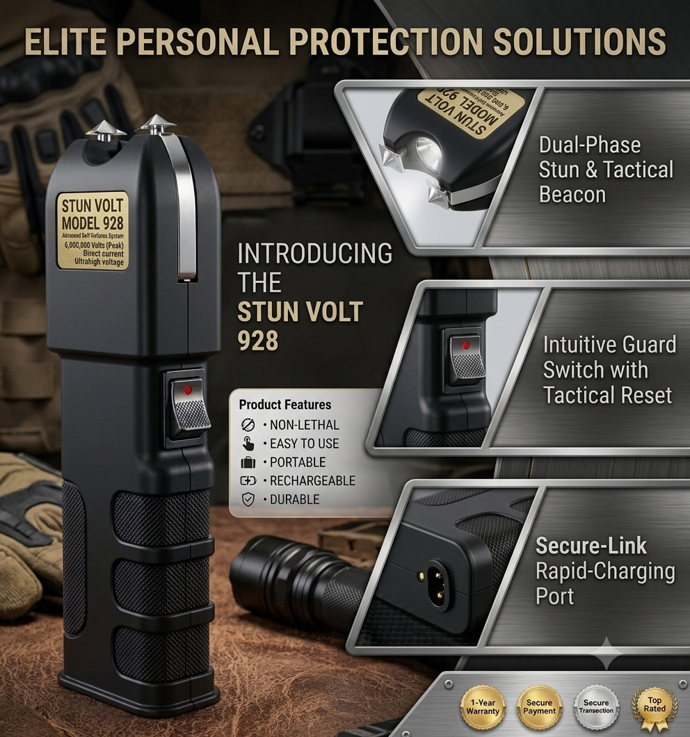 Electric Shock Self Defense Device trayaguard