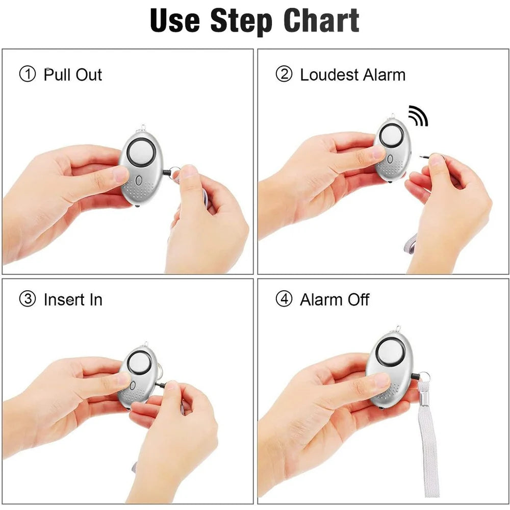 Alarm Keychain for Women’s Safety – Your Ultimate Personal Security Companion trayaguard