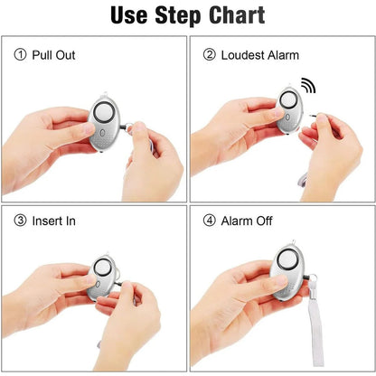 Alarm Keychain for Women’s Safety – Your Ultimate Personal Security Companion trayaguard