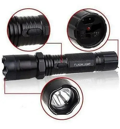 Valorous Flashlight Type Stun Gun trayaguard